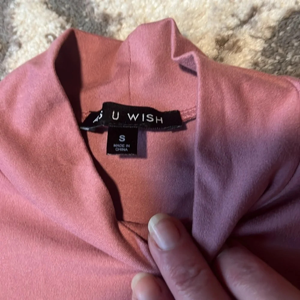 As u wish dress. Knit. Soft and stretchy. Like new Size small - Picture 3 of 3